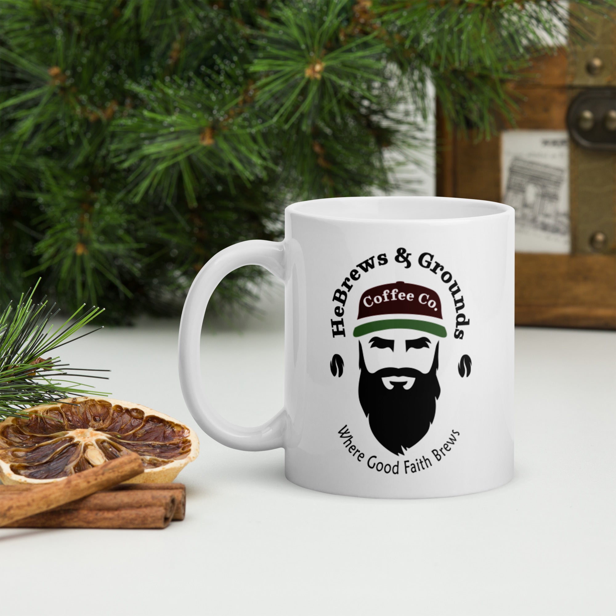 HeBrews & Grounds Coffee Mug