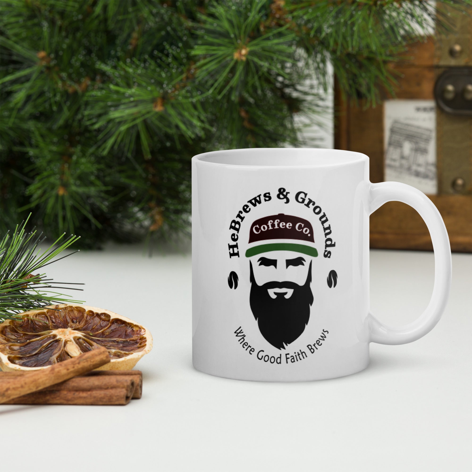 HeBrews & Grounds Coffee Mug